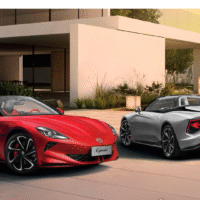 MG Cyberster a Future an Electric car in Delhi