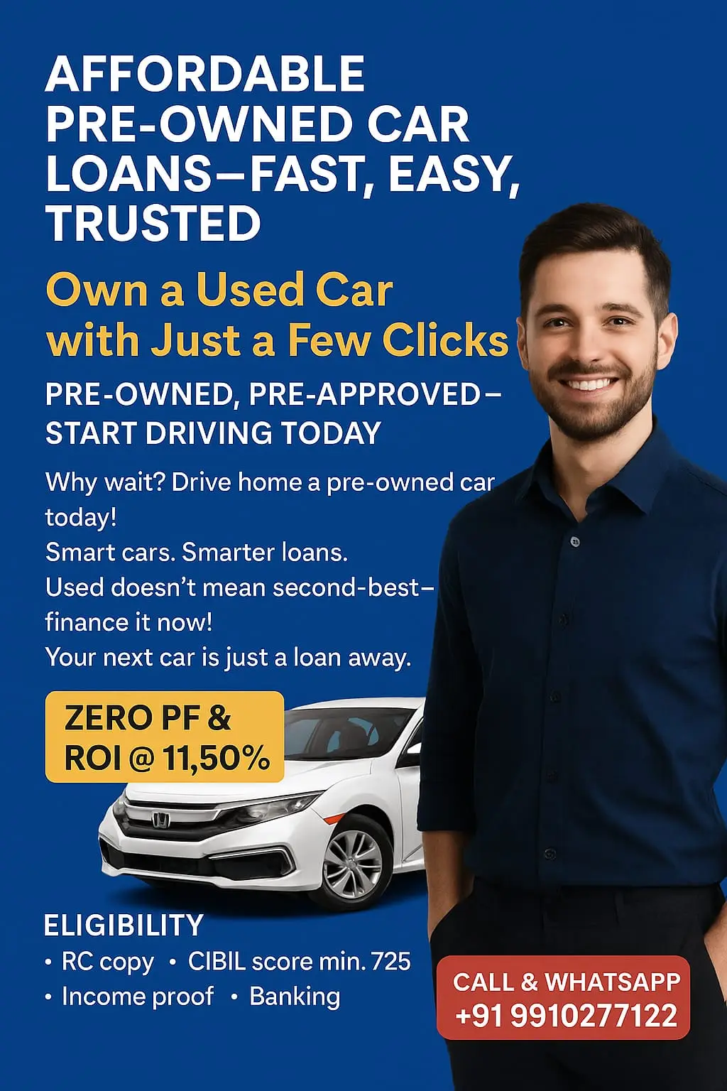 affordable pre owned car loans fast easy trust